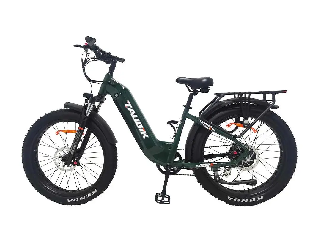 Taubik Tour Step-Through Electric Fat Bike 26" (Charcoal) 1