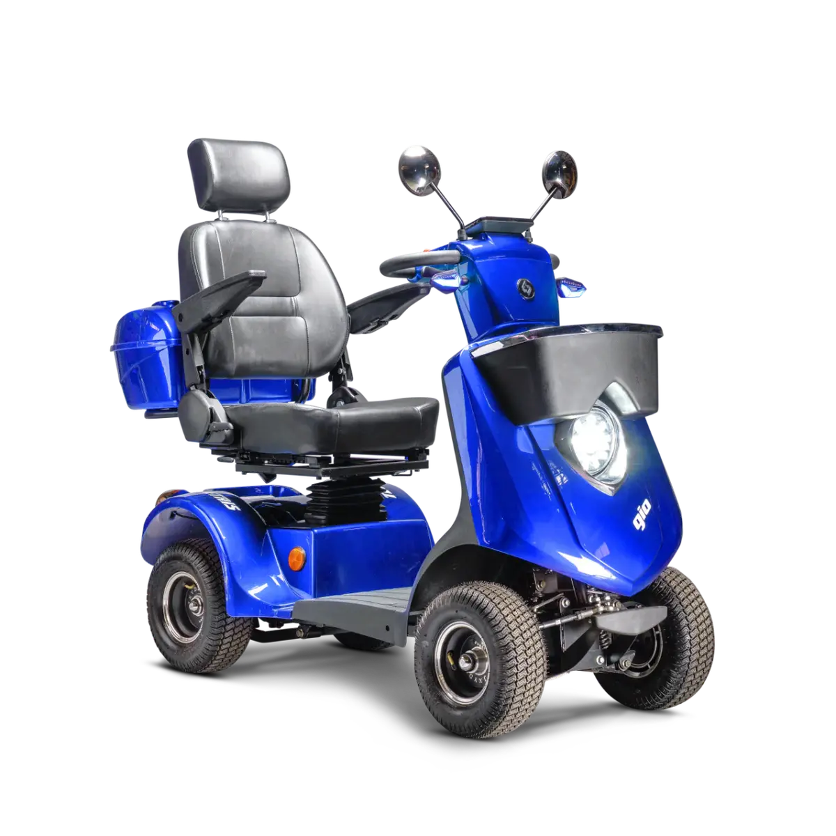 Gio Tetris Pro 4 Wheeled Mobility Scooter (Blue) 1