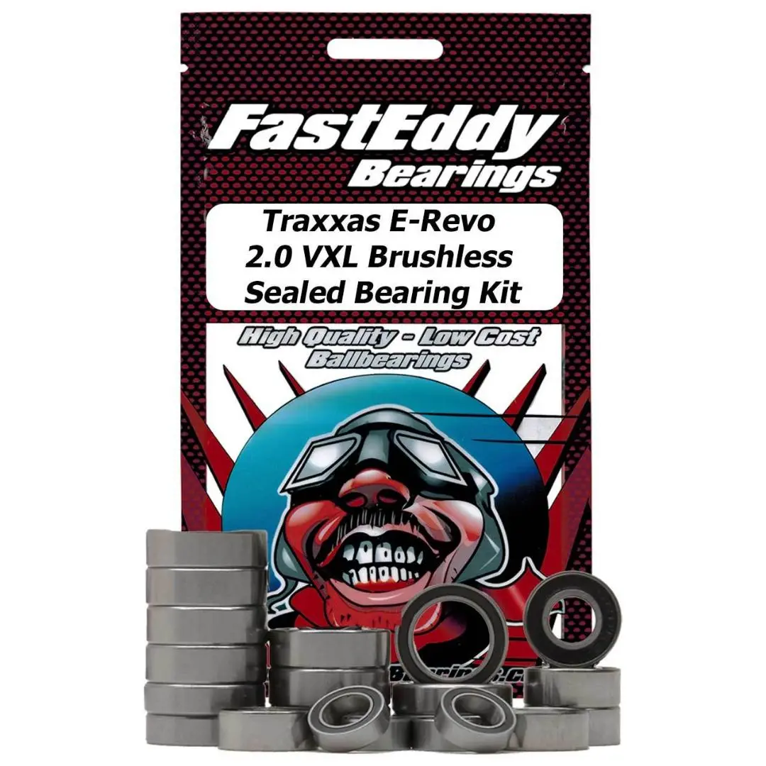 Fast Eddy Sealed Bearing Kit: Traxxas E-Revo 2.0 1