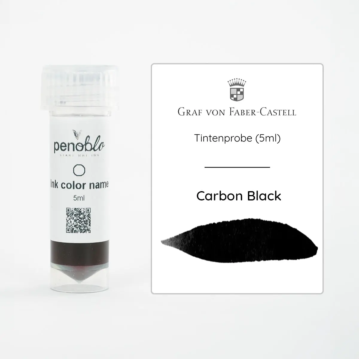 Graf Von Faber-Castell, Tintenprobe, Carbon Black, 5Ml 1