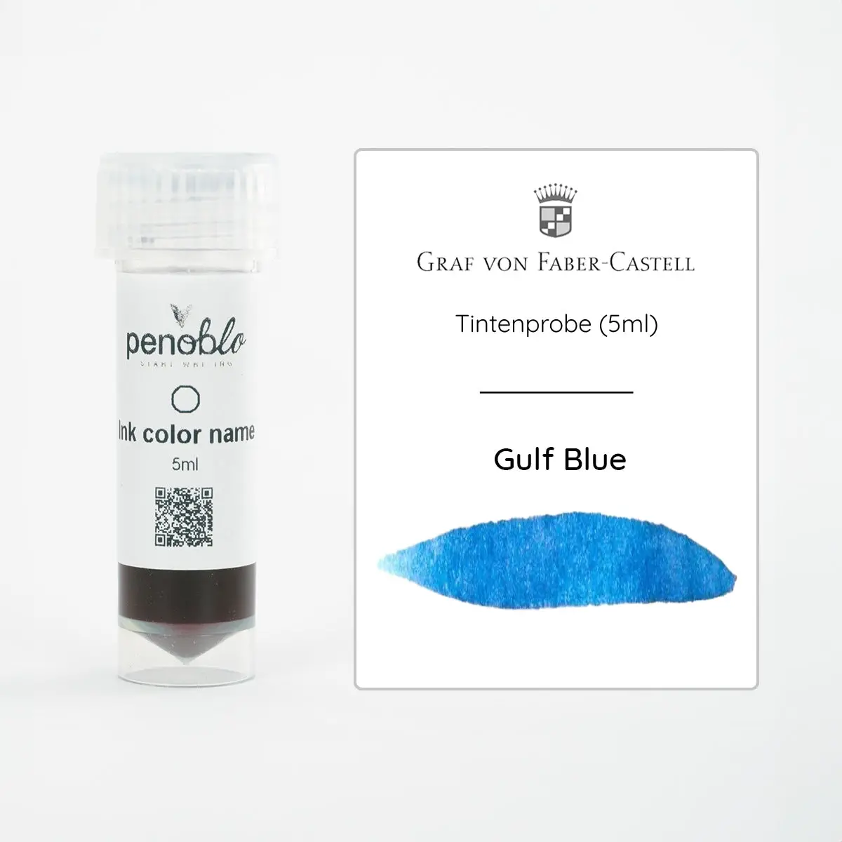 Graf Von Faber-Castell, Tintenprobe, Gulf Blue, 5Ml 1