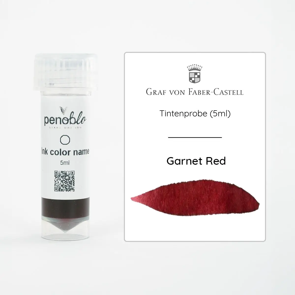 Graf Von Faber-Castell, Tintenprobe, Garnet Red, 5Ml 1