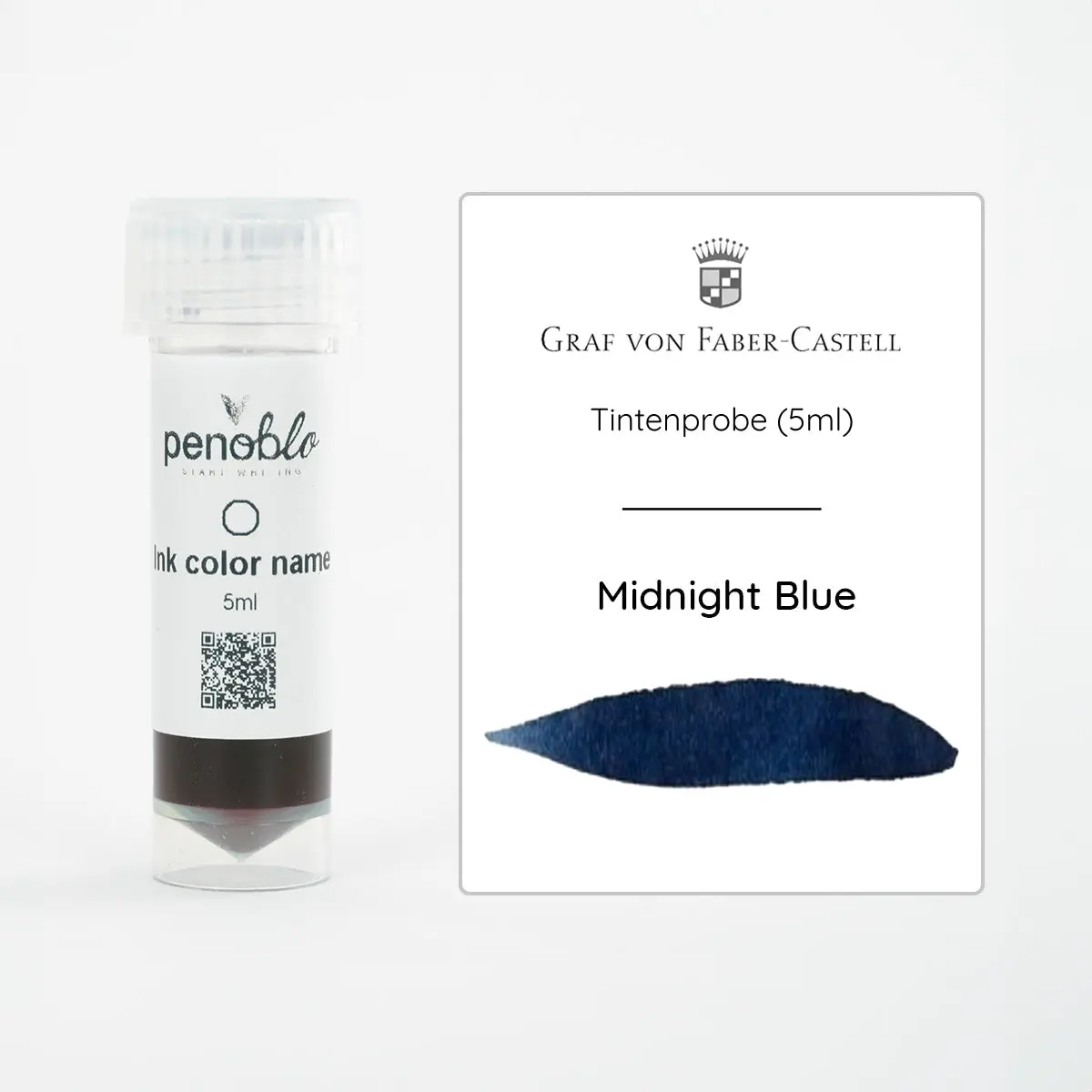 Graf Von Faber-Castell, Tintenprobe, Midnight Blue, 5Ml 1
