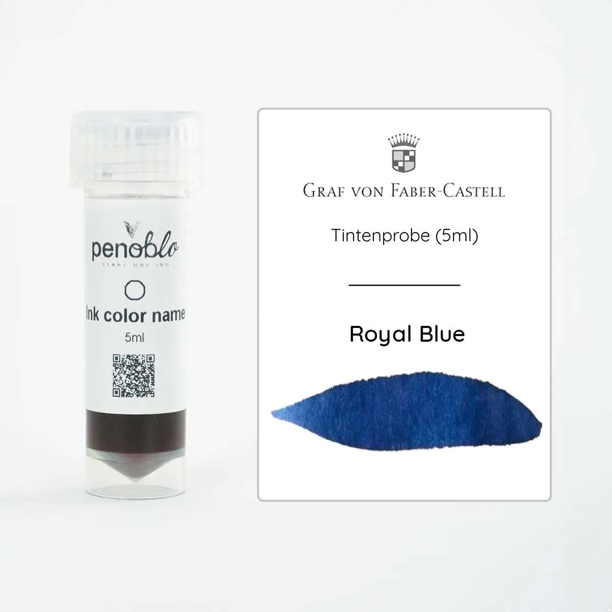 Graf Von Faber-Castell, Tintenprobe, Royal Blue, 5Ml 1