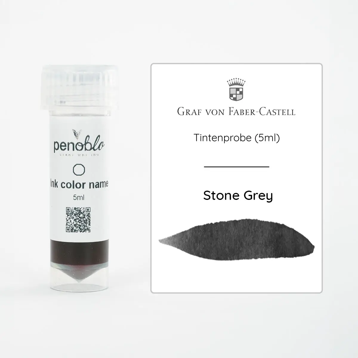 Graf Von Faber-Castell, Tintenprobe, Stone Grey, 5Ml 1