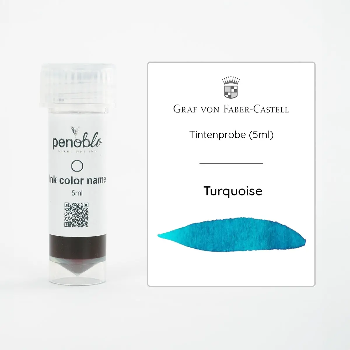 Graf Von Faber-Castell, Tintenprobe, Turquoise, 5Ml 1