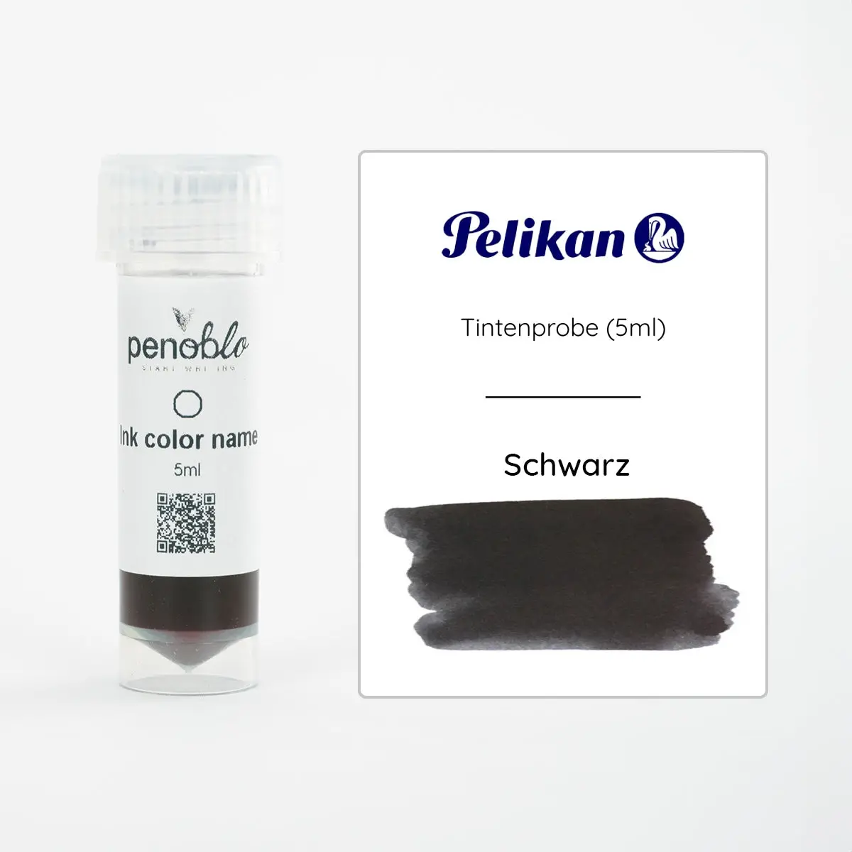 Pelikan, Tintenprobe, Schwarz, 5Ml 1