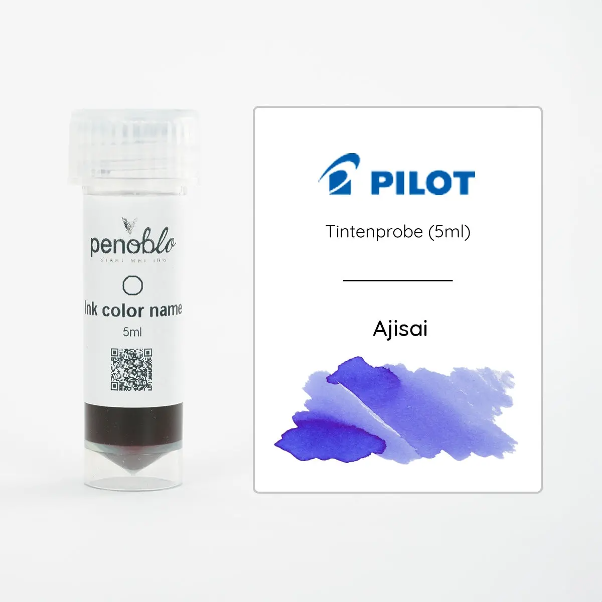 Pilot, Tintenprobe, Iroshizuku, Hydrangea, Ajisai, 5Ml 1