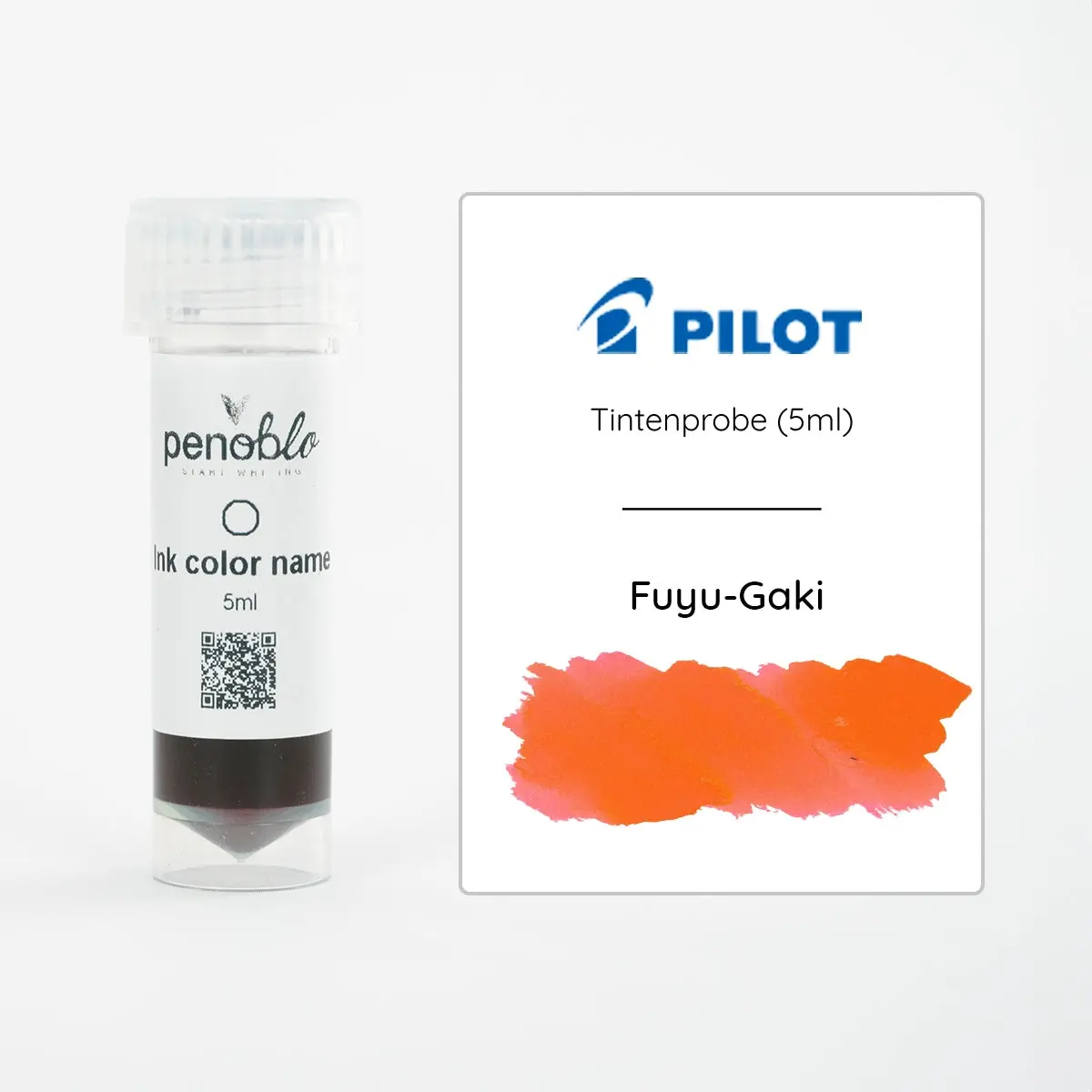 Pilot, Tintenprobe, Iroshizuku, Winter Persimmon, Fuyu-Gaki, 5Ml 1