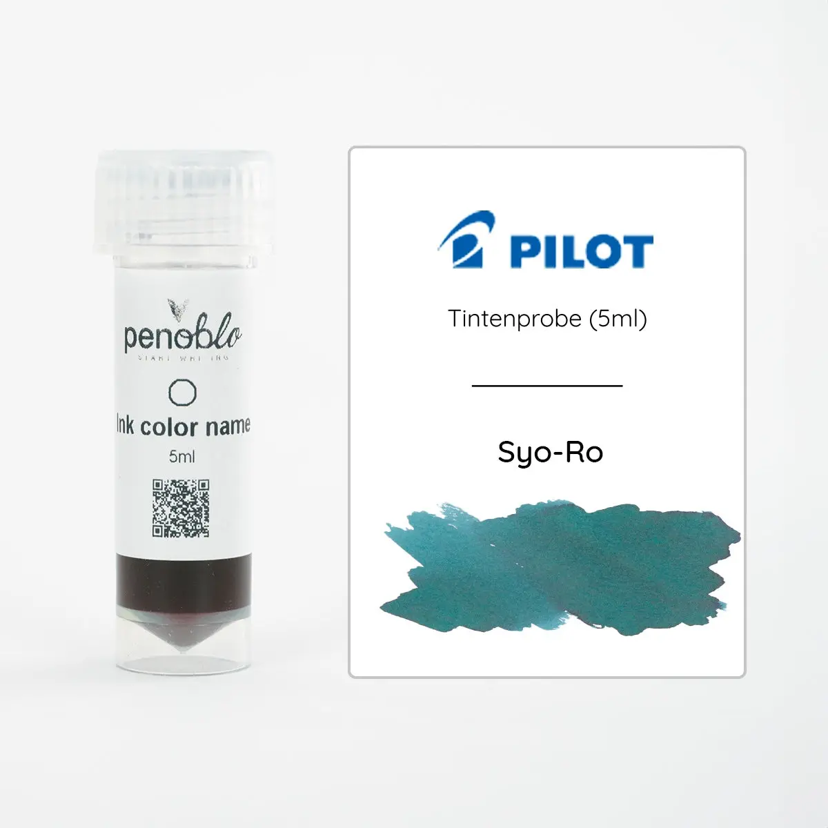 Pilot, Tintenprobe, Iroshizuku, Dew On Pine Tree, Syo-Ro, 5Ml 1