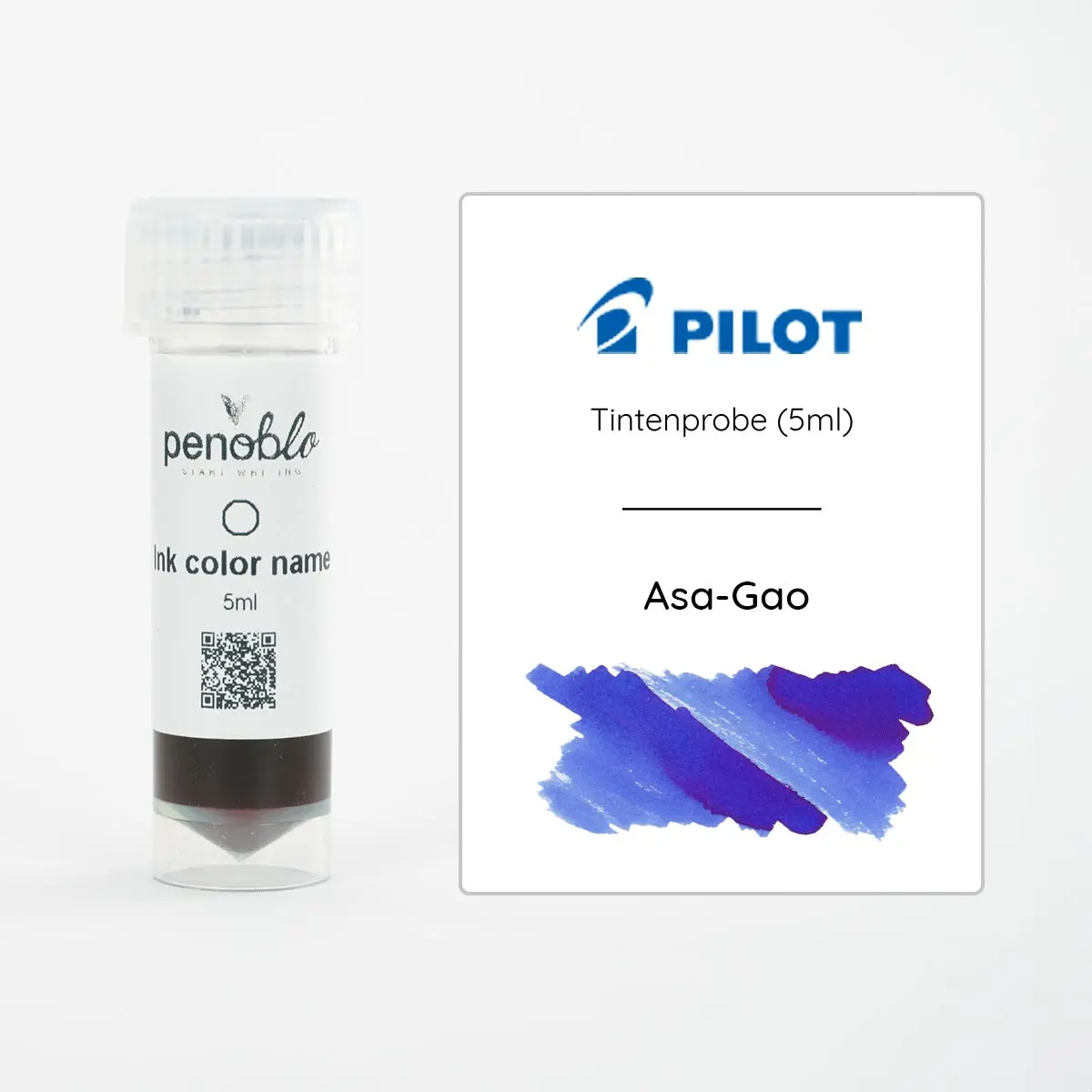 Pilot, Tintenprobe, Iroshizuku, Morning Glory, Asa-Gao, 5Ml 1