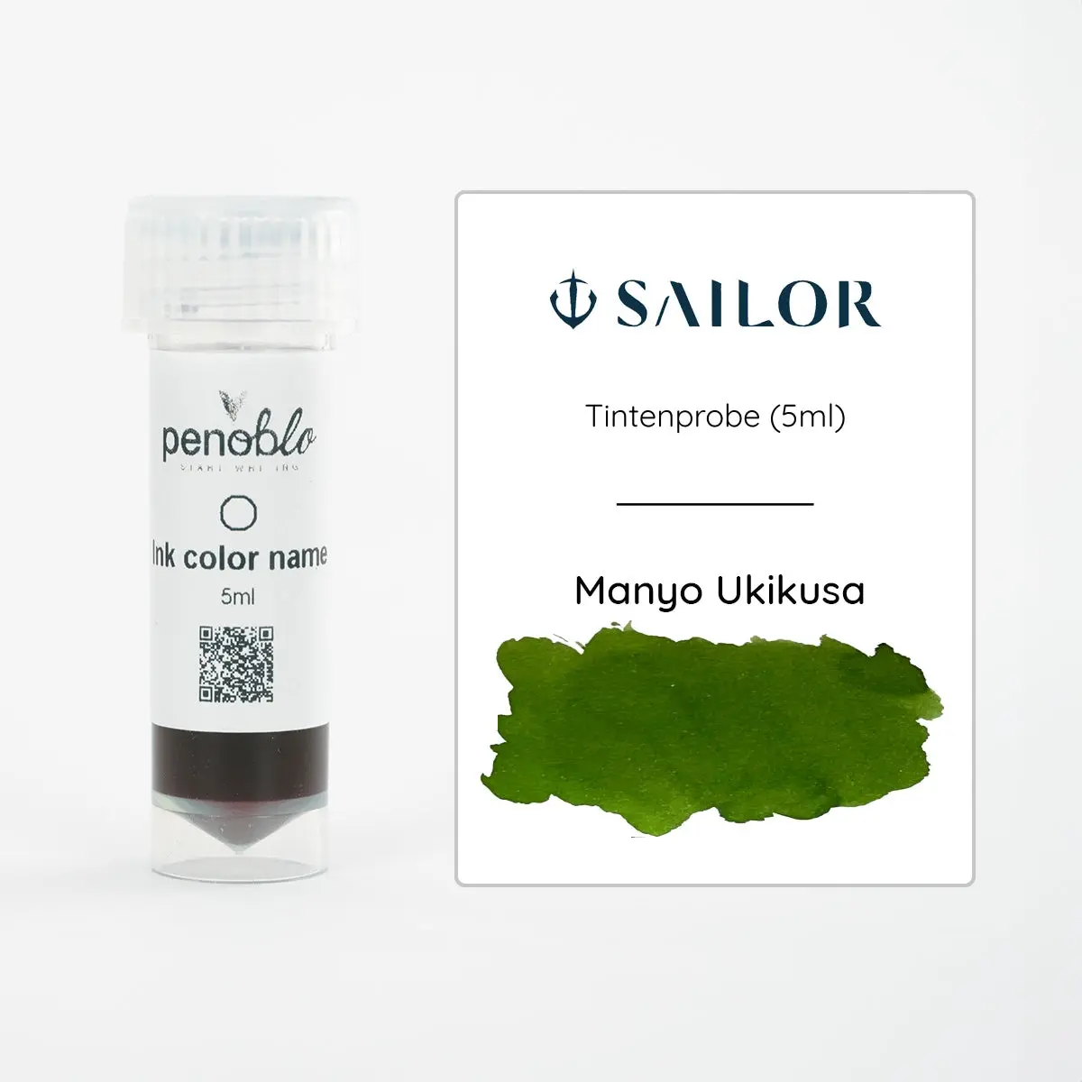 Sailor, Tintenprobe, Manyo Ukikusa, 5Ml 1