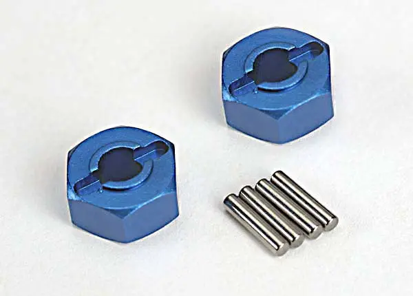 Traxxas 12Mm Aluminum Wheel Hex (Blue) 1