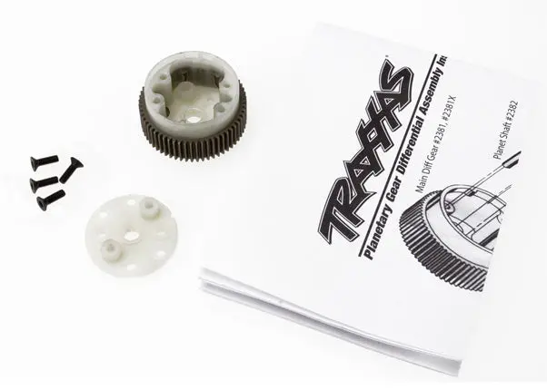 Traxxas Main Differential Case W/Steel Ring Gear 1