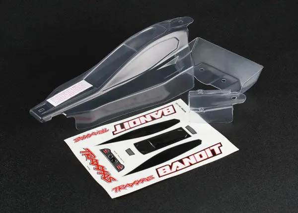 Traxxas Bandit Body (Clear/Trimmed/Decal Sheet) 1