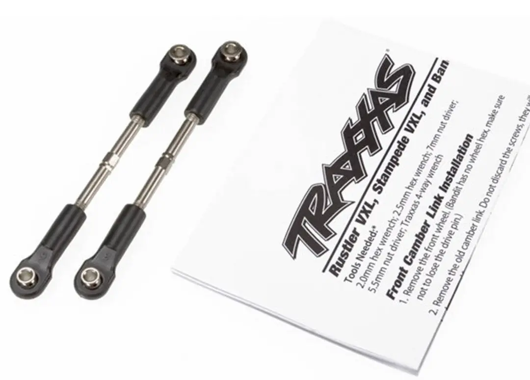 Traxxas Turnbuckles And Toe Links With Rod Ends: 55Mm (2) 1