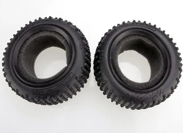 Traxxas Tires Alias 2.2' (Rear) (2) Foam Inserts (Bandit) (Soft Compound) 1
