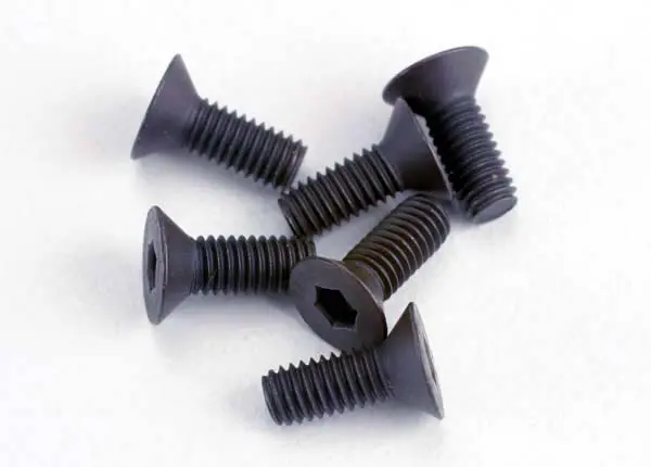 Traxxas Cs Machine Screws: M3x8mm (6) 1