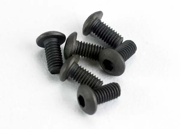 Traxxas Button Head Screws: M3x6mm (6) 1