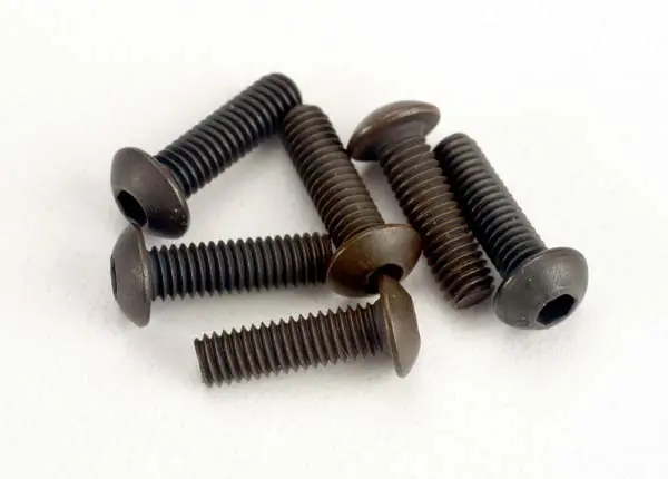 Traxxas Button Head Screws: M3x10mm (6) 1
