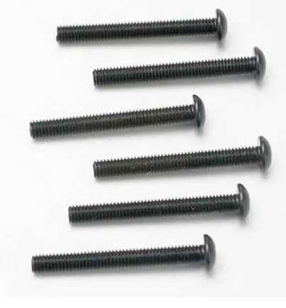 Traxxas Button Head Screws: M3x25mm (6) 1