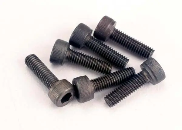 Traxxas Cap Head Machine Screws: M3x10mm (6) 1
