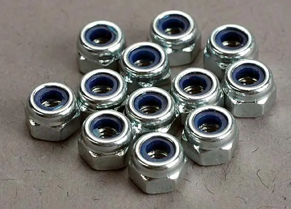 Traxxas Nylon Locknut: M3 (12) 1