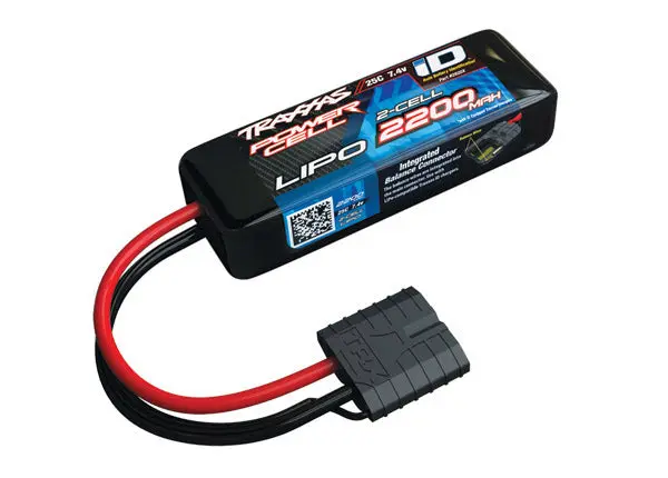 Traxxas 2S 7.4V 2200Mah 25C Lipo Battery 1