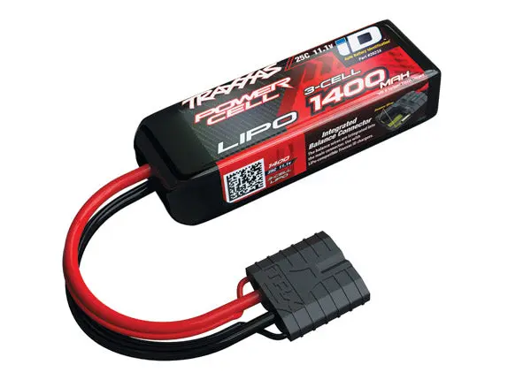 Traxxas 3S 11.1V 1400Mah 3S 25C Lipo Battery Id Connector 1