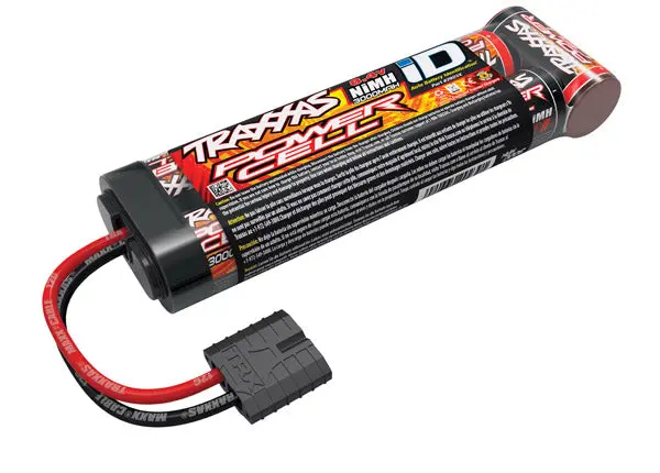 Traxxas Power Cell 8.4V 3000Mah Nimh Battery Id Connector 1