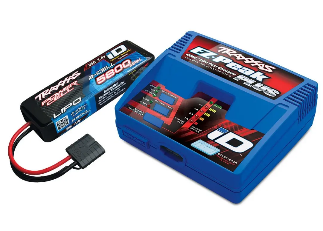 Traxxas 2S 5800Mah Charger Combo Completer Pack 1