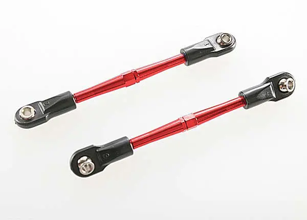 Traxxas Aluminum 59Mm 7075-T6 Toe Links: (Red) 1