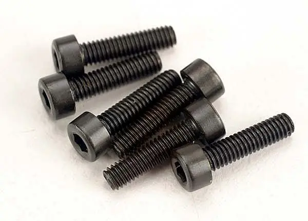 Traxxas Cap-Head Machine Hex Screws: M2.5X10mm (6) 1