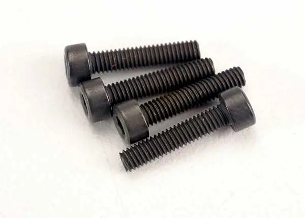 Traxxas Cap Head Hex Screws: M2.5X12mm (6) 1