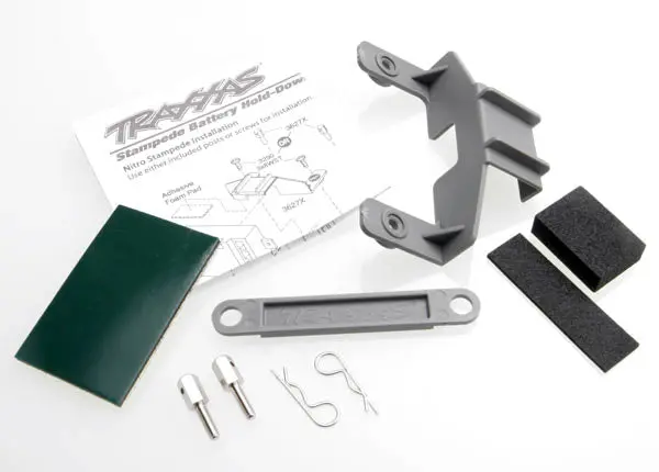 Traxxas Two-Piece Receiver And Battery Hold-Down 1