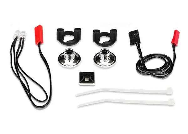 Traxxas Led 2 Red Lights & Harness For Grave Digger 1