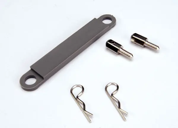 Traxxas Battery Hold Down Plate (Gray) 1
