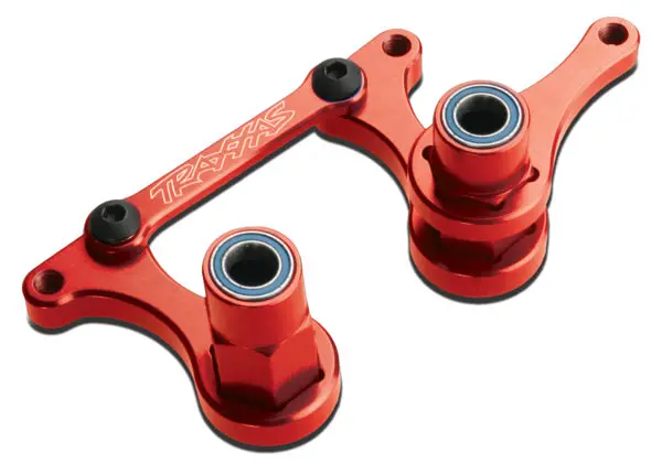 Traxxas Aluminum Steering Bellcrank And Drag Link (Red) 1