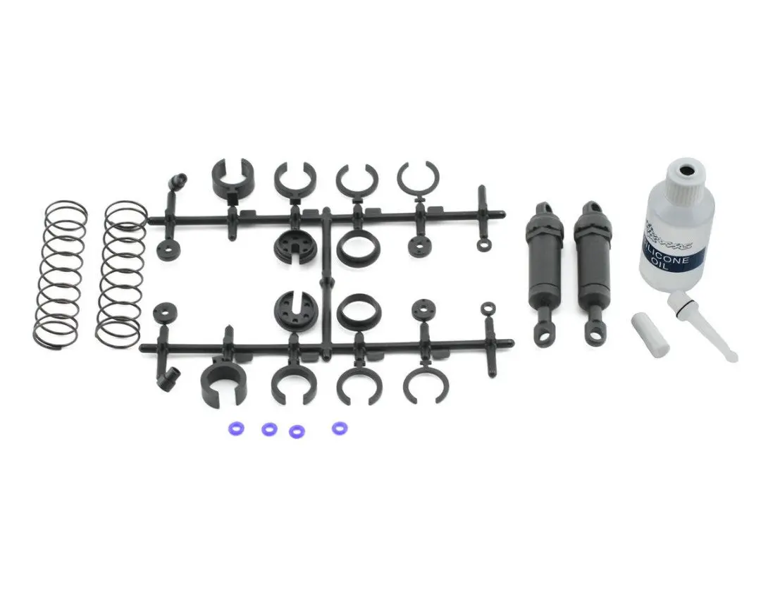 Traxxas Ultra Shocks Complete: Long (Black) 1