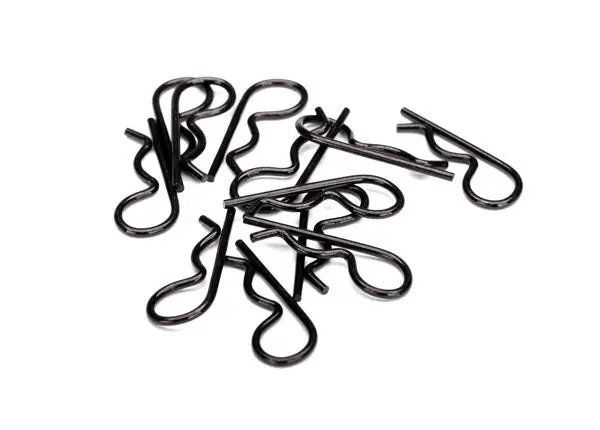 Traxxas Heavy Duty Body Clips (Black) (12) 1
