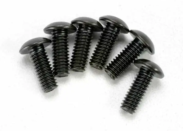 Traxxas Button Head Hex Screw: M4x12mm (6) 1
