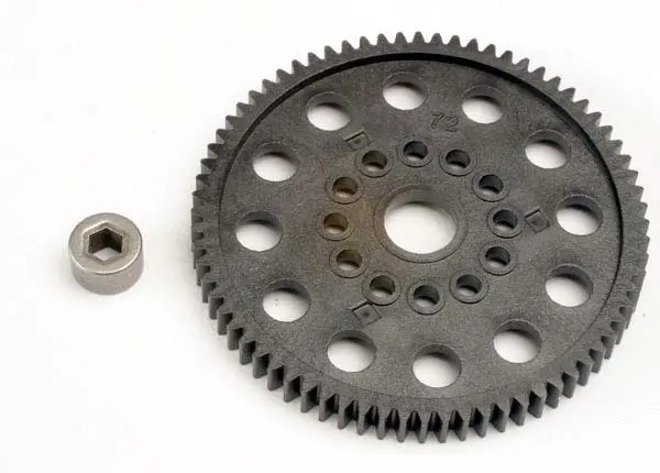 Traxxas Spur Gear W/Bushing: 32P (72T) 1