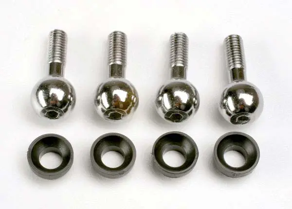 Traxxas Pivot Balls W/Bushings (4) 1