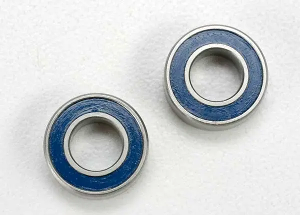 Traxxas Rubber Sealed Bearings: 6X12x4mm (Blue) 1