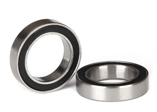 Traxxas Rubber Sealed Bearings: 12X18x4mm (Black) 1