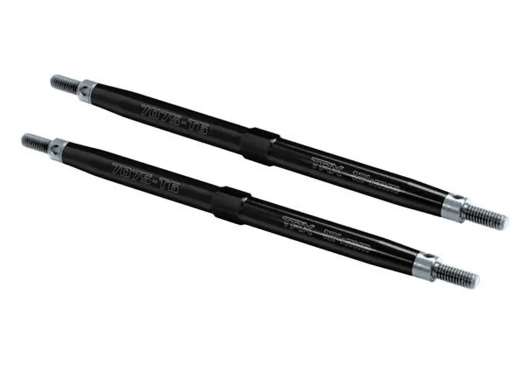 Traxxas Rear Aluminium Toe Links 7075-T6: Black (E/T-Maxx) 1