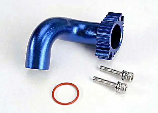 Traxxas Exhaust Header  (Traxxas 2.5, 2.5R, 3.3) 1