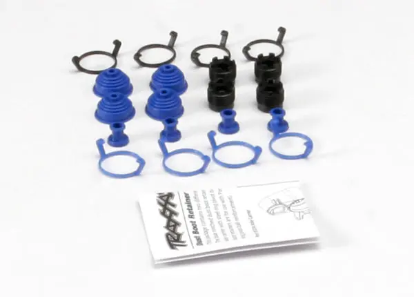 Traxxas Pivot Ball Caps/ Dust Boots And Retainers: E-Revo/E-Maxx/Summit 1