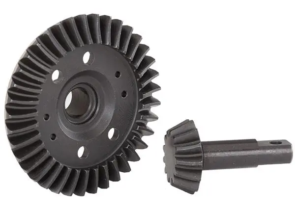 Traxxas Front Spiral Cut Differential Ring And Pinion Gear 1