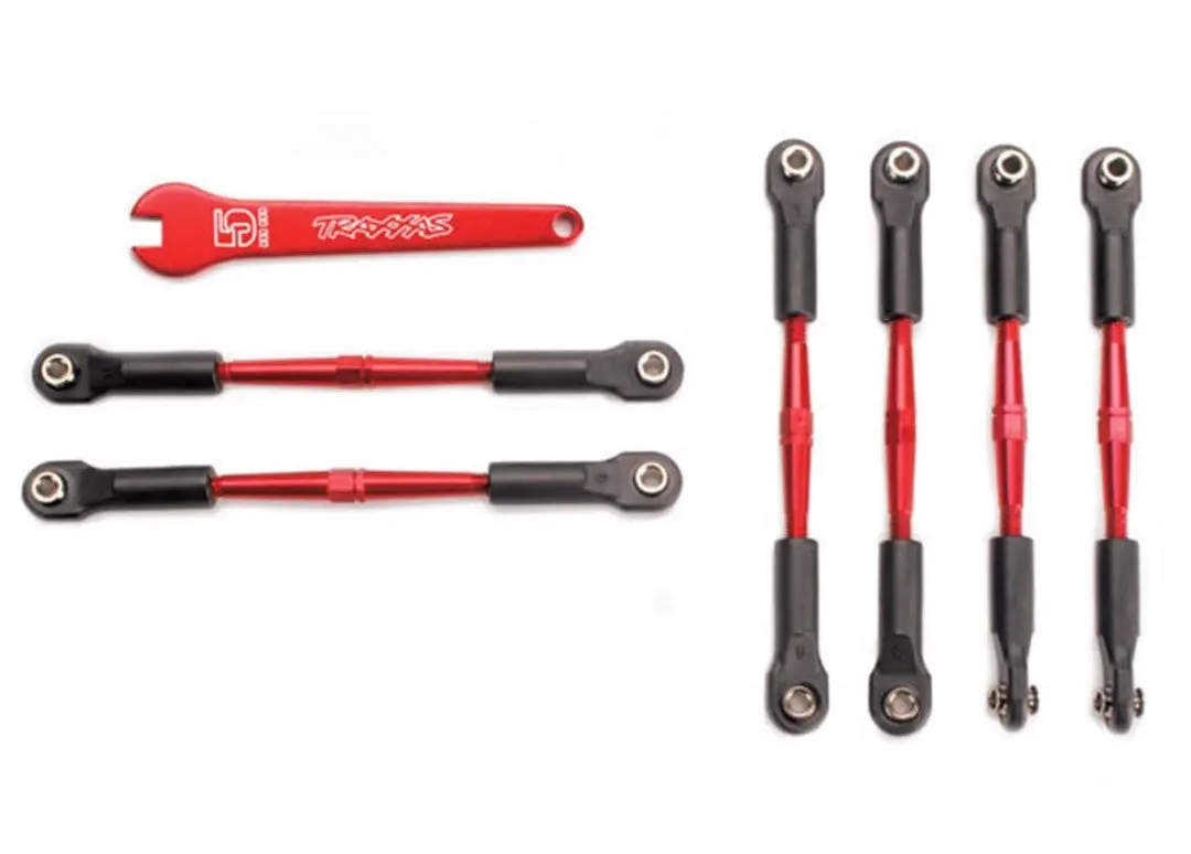 Traxxas Aluminum Turnbuckles (Red) (Jato) 1